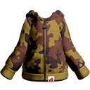 Camo Zip Hoodie