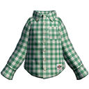 Green-Check Shirt