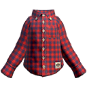 Red-Check Shirt