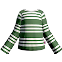 Green Striped LS