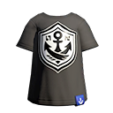 Black Anchor Tee