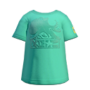 Green Velour Octoking Tee