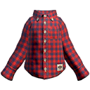 Red-Check Shirt